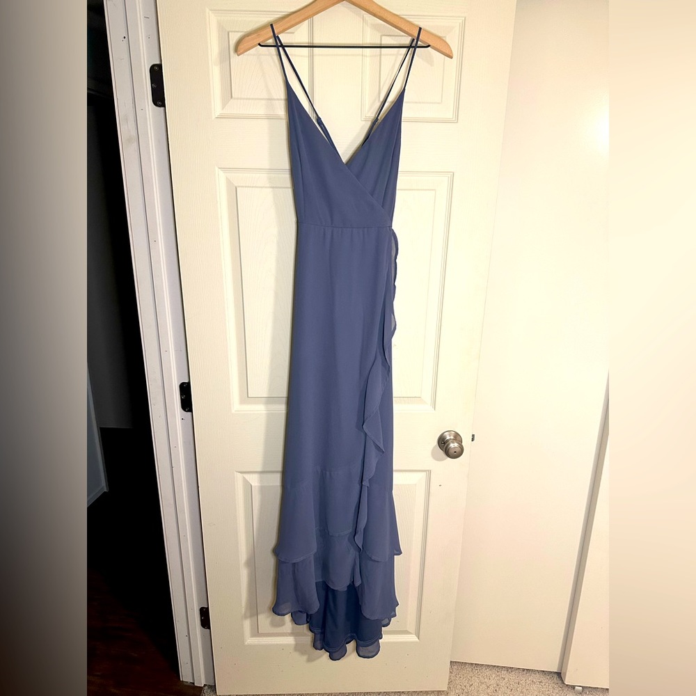 Lulu's Blue Maxi Dress